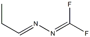 1-Propylidene-2-(difluoromethylene)hydrazine Structure