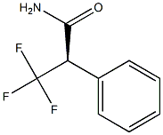 [R,(-)]-3,3,3-Trifluoro-2-phenylpropionamide Structure