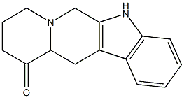 5,6,8,9,10,11,11a,12-Octahydroindolo[3,2-b]quinolizin-11-one,,结构式