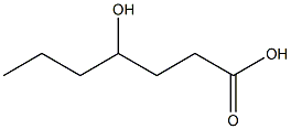 4-ヒドロキシエナント酸 化学構造式
