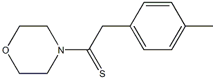 1-Morpholino-2-(4-methylphenyl)-1-ethanethione