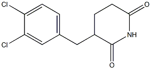 3-(3,4-Dichlorobenzyl)piperidine-2,6-dione Structure