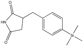 3-(4-Trimethylsilylbenzyl)pyrrolidine-2,5-dione|