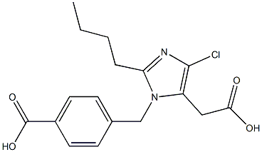 2-Butyl-4-chloro-1-[4-carboxybenzyl]-1H-imidazole-5-acetic acid