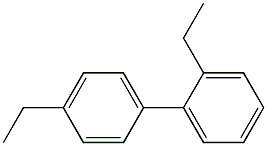 2',4-Diethyl-1,1'-biphenyl,,结构式