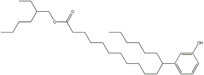  12-(3-Hydroxyphenyl)stearic acid 2-ethylhexyl ester