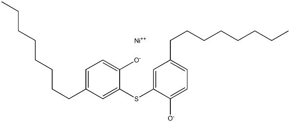 2,2'-Thio-bis(4-octylphenol) nickel salt Structure