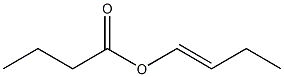  Butyric acid 1-butenyl ester