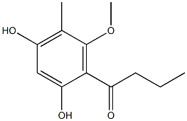  2',4'-Dihydroxy-6'-methoxy-5'-methylbutyrophenone