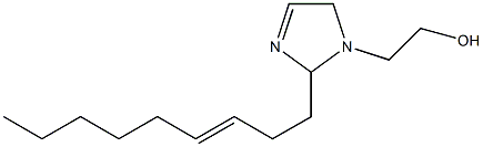 2-(3-Nonenyl)-3-imidazoline-1-ethanol Structure