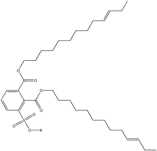 3-(Potassiosulfo)phthalic acid di(10-tridecenyl) ester|