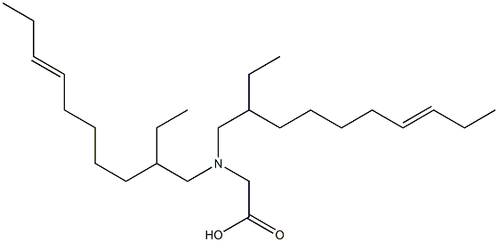 N,N-Bis(2-ethyl-7-decenyl)aminoacetic acid