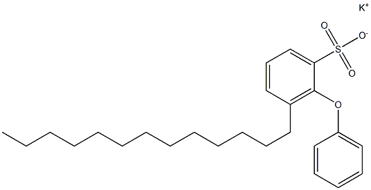 2-Phenoxy-3-tridecylbenzenesulfonic acid potassium salt