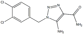 5-Amino-1-[3,4-dichlorobenzyl]-1H-1,2,3-triazole-4-carboxamide|