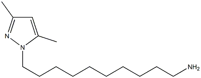 10-(3,5-Dimethyl-1H-pyrazol-1-yl)decan-1-amine|