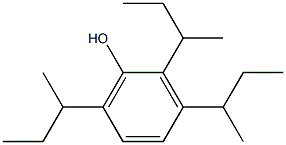 2,3,6-Tri-sec-butylphenol Structure