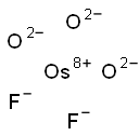 Osmium(VIII) difluoridetrioxide 结构式