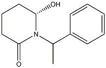 1-[(S)-1-(Phenyl)ethyl]-6-hydroxypiperidin-2-one Struktur
