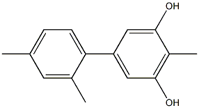 2-Methyl-5-(2,4-dimethylphenyl)benzene-1,3-diol