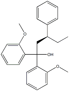 [S,(+)]-1,1-Bis(o-methoxyphenyl)-3-phenyl-1-pentanol|