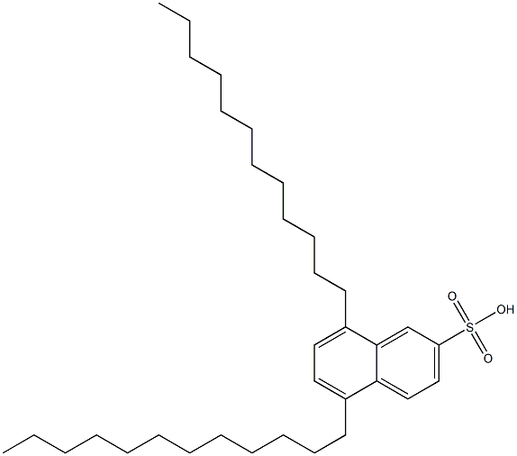 5,8-Didodecyl-2-naphthalenesulfonic acid