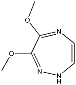 3,4-Dimethoxy-1H-1,2,5-triazepine Structure