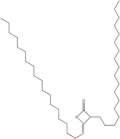 3-Octadecyl-4-(nonadecan-1-ylidene)oxetan-2-one|