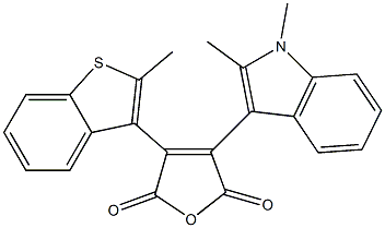 2-Methyl-3-[[4-(1,2-dimethyl-1H-indol-3-yl)-2,5-dihydro-2,5-dioxofuran]-3-yl]benzo[b]thiophene