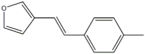 3-(4-Methylstyryl)furan