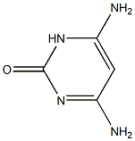 6-Aminocytosine,,结构式