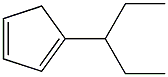 1-(Pentan-3-yl)-1,3-cyclopentadiene Structure