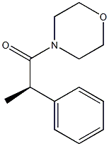 (-)-4-[(R)-2-Phenylpropionyl]morpholine Structure