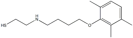 2-[[4-(2,5,6-Trimethylphenoxy)butyl]amino]ethanethiol