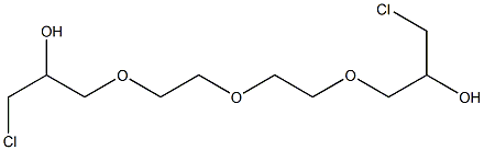 1,13-Dichloro-4,7,10-trioxa-2,12-tridecanediol Structure