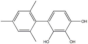 4-(2,4,6-Trimethylphenyl)benzene-1,2,3-triol