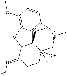 17-Methyl-3-methoxy-14-hydroxy-4,5-epoxymorphinan-6-one oxime