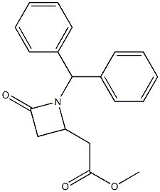 [1-(Diphenylmethyl)-4-oxoazetidin-2-yl]acetic acid methyl ester