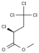 (S)-2,4,4,4-Tetrachlorobutanoic acid methyl ester 结构式