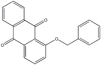 1-(Benzyloxy)-9,10-anthraquinone Struktur