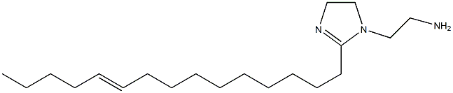 1-(2-Aminoethyl)-2-(10-pentadecenyl)-2-imidazoline,,结构式