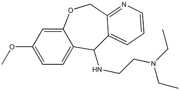 5,11-Dihydro-5-(2-diethylaminoethylamino)-8-methoxy[1]benzoxepino[3,4-b]pyridine