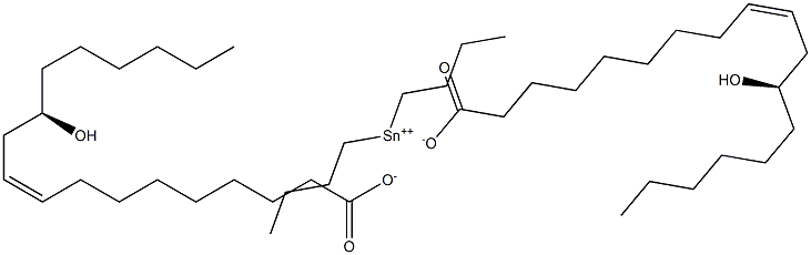 Diricinoleic acid dibutyltin(IV) salt