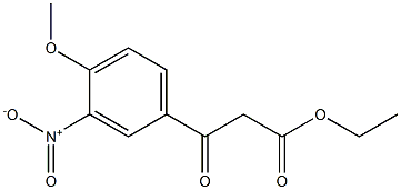  (4-Methoxy-3-nitrobenzoyl)acetic acid ethyl ester