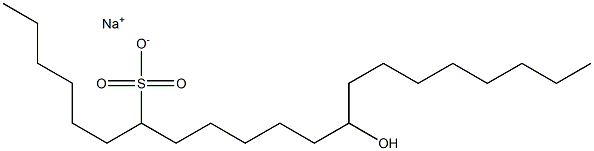 13-Hydroxyhenicosane-7-sulfonic acid sodium salt