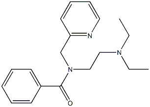 N-[2-(Diethylamino)ethyl]-N-(2-pyridinylmethyl)benzamide Structure