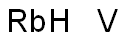 Vanadium rubidium Structure