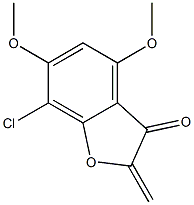  2-Methylene-7-chloro-4,6-dimethoxy-3(2H)-benzofuranone