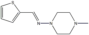 2-[(4-Methylpiperazin-1-yl)iminomethyl]thiophene