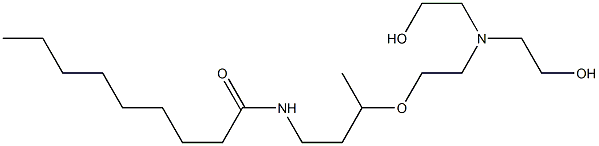 N-[3-[2-[Bis(2-hydroxyethyl)amino]ethoxy]butyl]nonanamide|