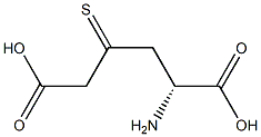 [R]-5-Amino-3-thiohexanedioic acid,,结构式